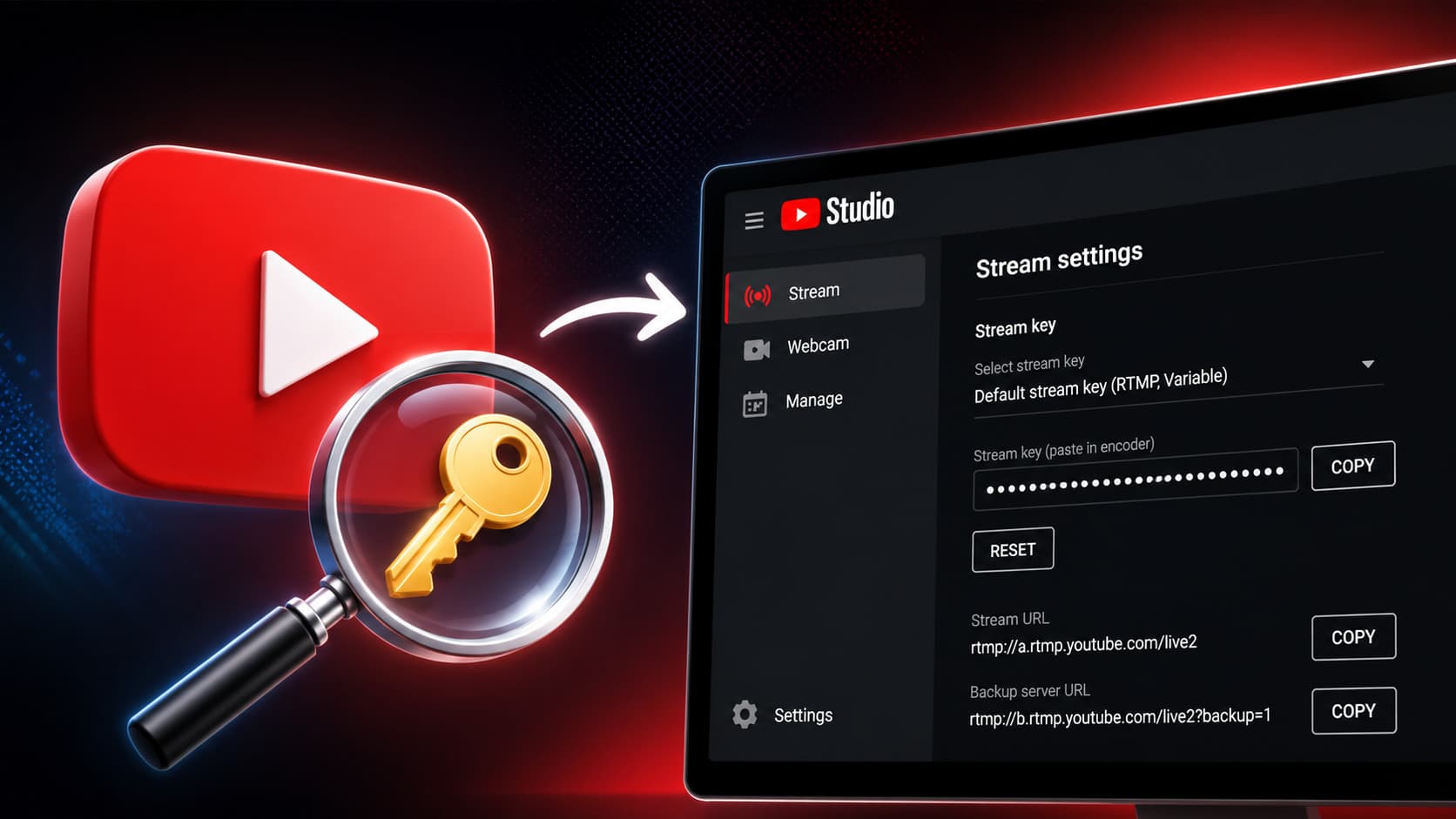 How To Find Your Youtube Stream Key